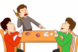 男子斗地主发错牌不想赔钱 假报警被刑拘15天